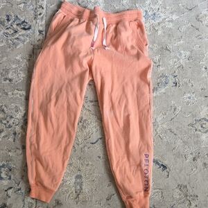 Peloton Womans Coral Joggers